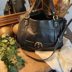 Coach Black Hand Bag