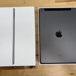 New in Box iPad 9th Gen 10.2-inch (2021) 64GB WiFi + Cellular Space Gray 