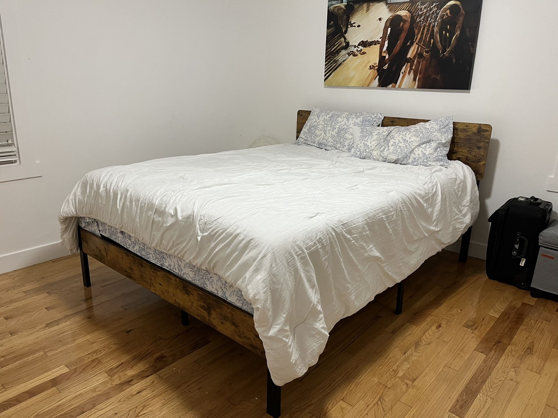 Bed With Frame Needs To Go!!!