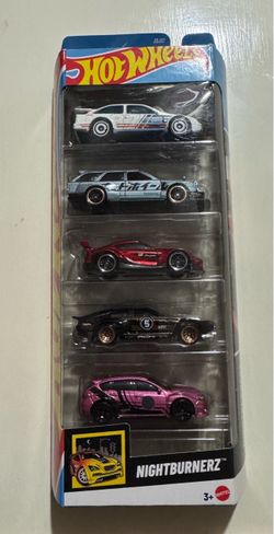 Hot Wheels Nightburnerz 5-Pack Die-Cast Cars