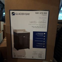 Bathroom cabinet with sink