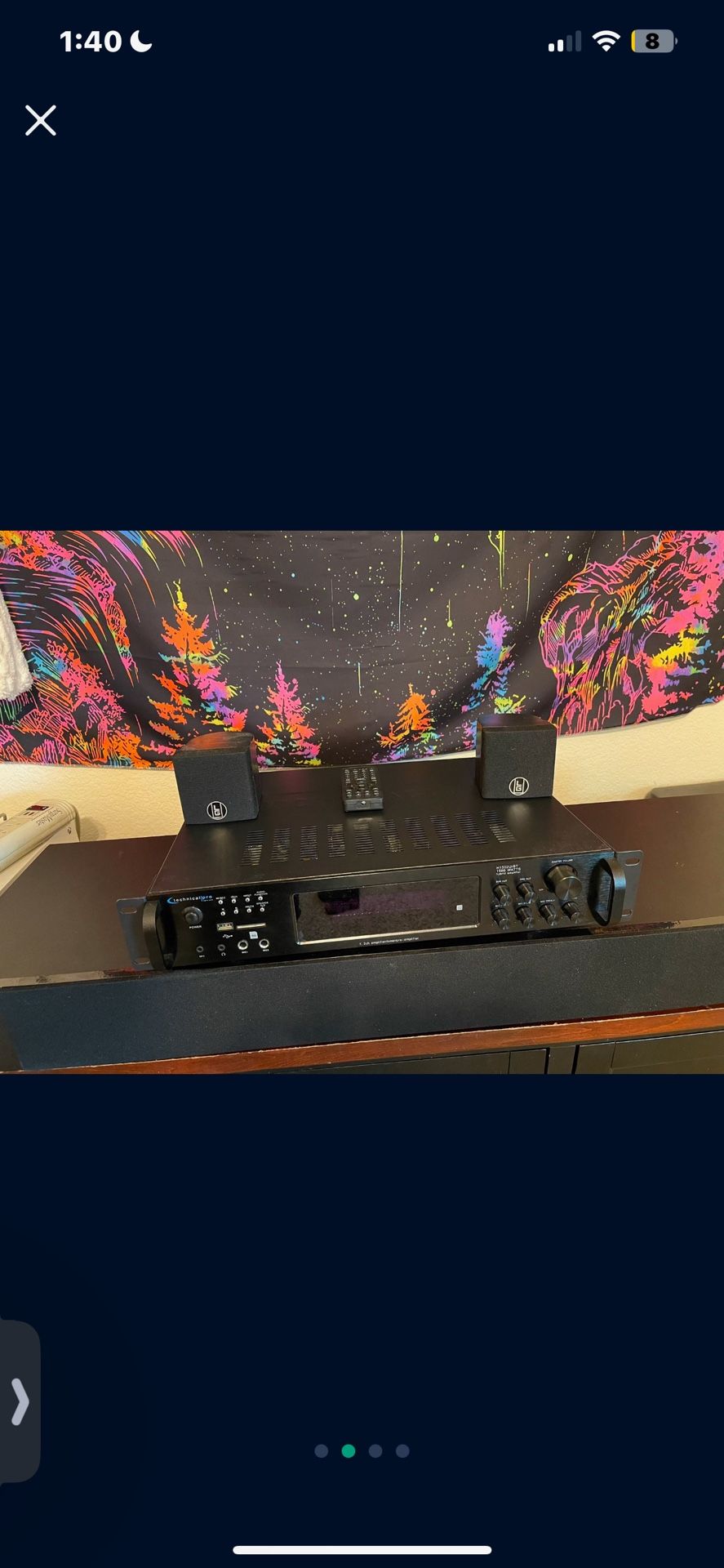 7.1 surround Sound & professional bluetooth amp