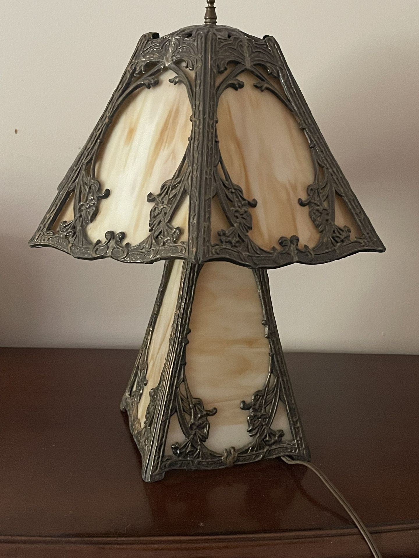 Antique Slag Lamp