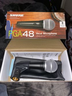 2 PGA48 Vocal Microphones