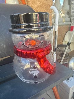 Bath & Body Snowman candle holder