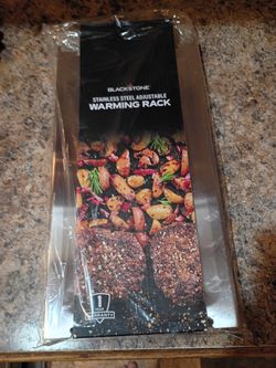 Blackstone Stainless Steel Adjustable Warning Rack-NEW