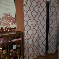 6 Panels- Each Panel= 36" Width X 84" Length Curtians  