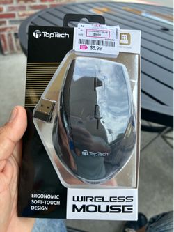 Chrome Dell laptop, wireless mouse included