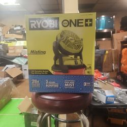 Ryobi One Misting Fan 