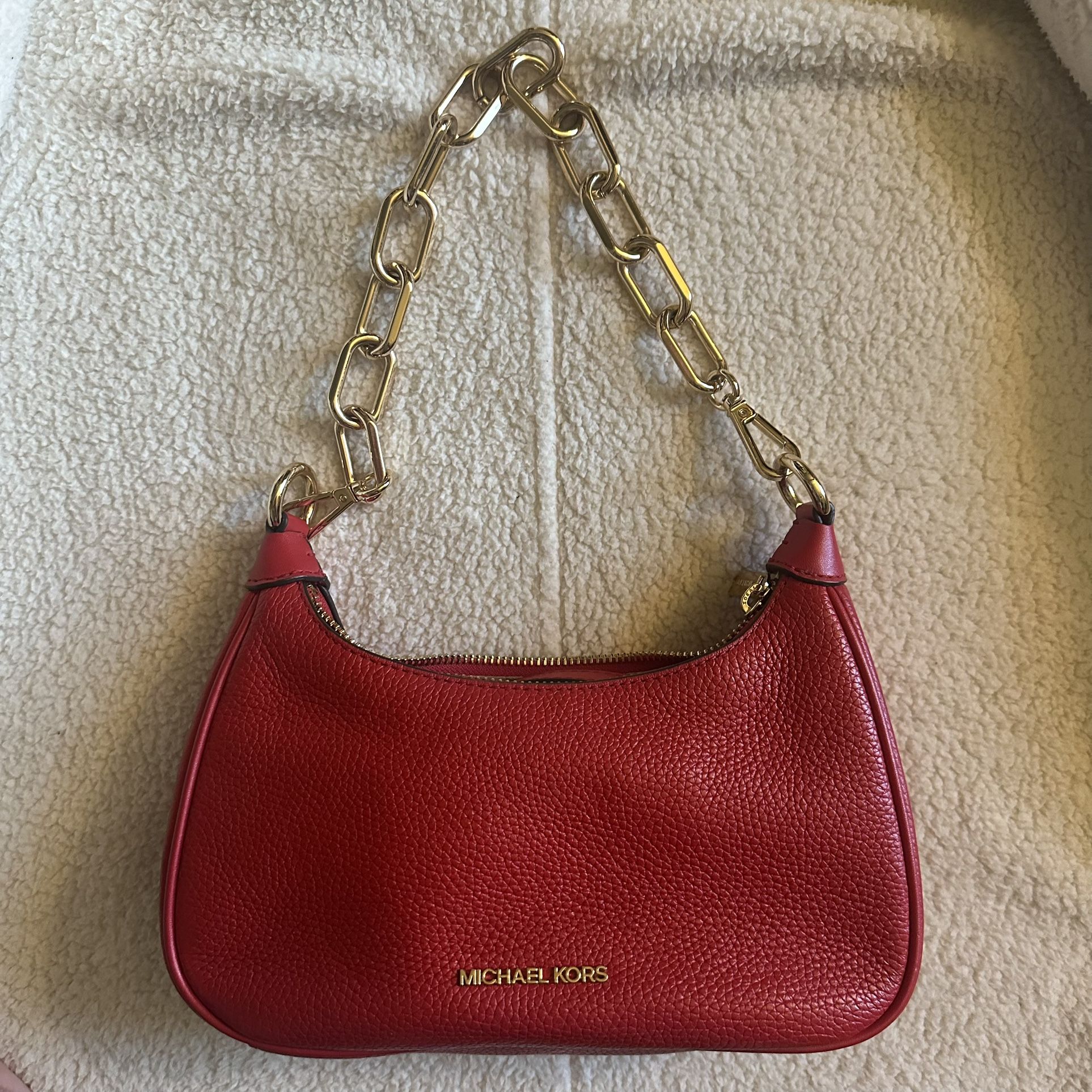 Red Shoulder/Crossbody Purse