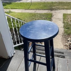 Blue Barstool