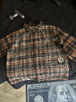 All star elite crystal flannel