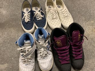 Vans, Nike, adidas Size10