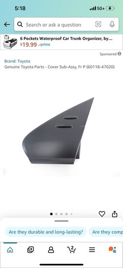 Front Left Driver Side Cover Sub-assembly