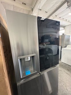 LG ThinQ French Door Refrigerator Stainless Steel
