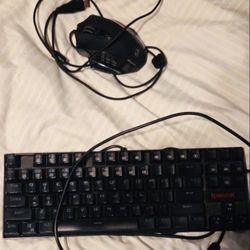 Redragon Programmable Gaming Mouse and Keyboard 