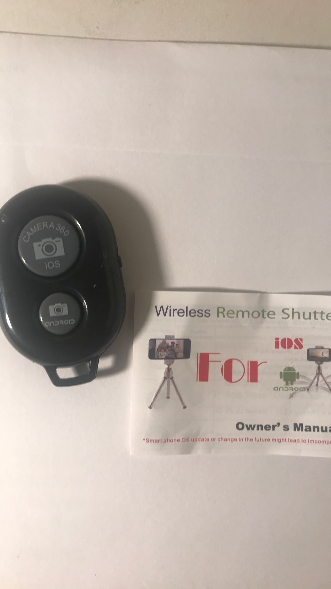 Wireless Remote Shutter iOS