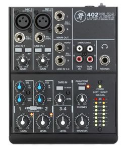 Barely used Mackie 402VLZ4 4-channel Compact Analog Mixer