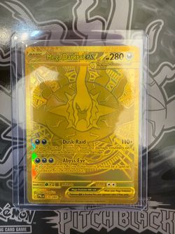 Pokemon Mega Darkrai EX 120/084 Gold Mega Hyper Rare