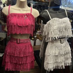 Fringe Sets Vestidos Vaqueros Para Baile Sorpresa 