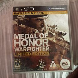 Medal of Honor Warfighter Limited Edition #gaming ps 3