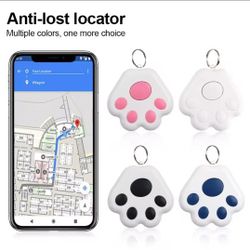 Pink Paw GPS Pet Tracker