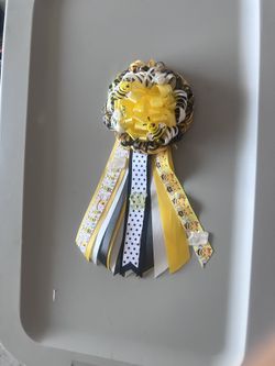 Bee Baby Shower Corsage