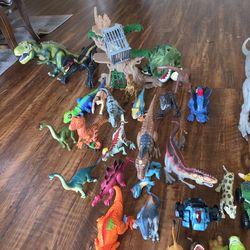 Dinosaurs toy lot