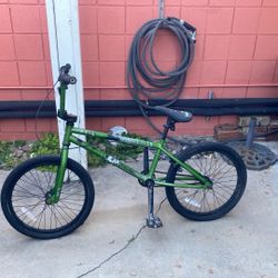 Green Leucadia bmx bike