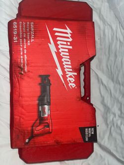 Milwaukee sawzall