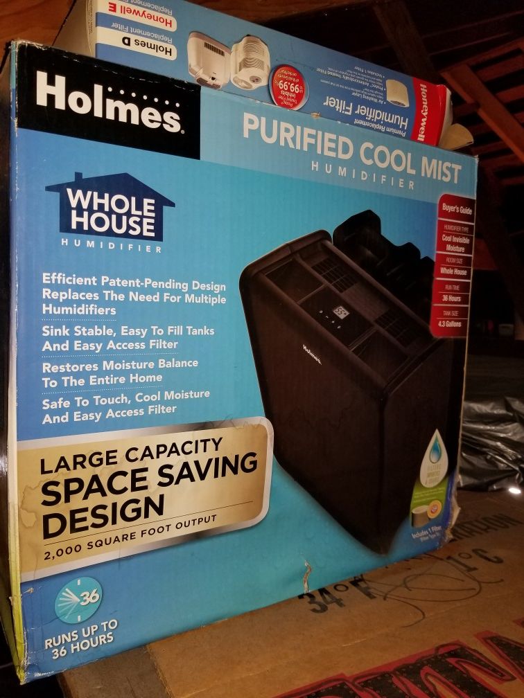 Holmes purified cool mist humidifier