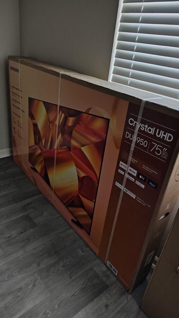 Samsung 4k 75" HD TV Brand New