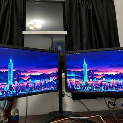 Dual Lenovo T2324p Monitors