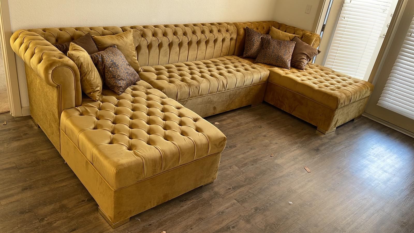 Brand New XL Sectional With Pillows Included!