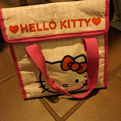 Hello kitty small cooler bag