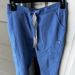 XS Figs Blue Pants