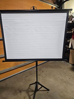 Portable Projector Screen with Tripod Stand
