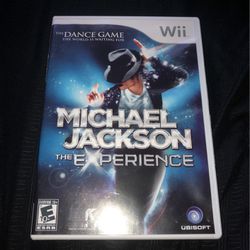 Michael Jackson: The Experience Nintendo Wii Video Game 