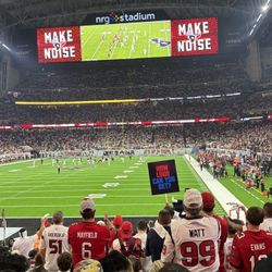 2 Lower Level Texans Vs Broncos Ticket And Blue Parking Pass Section 135 Row p Seats 9-10