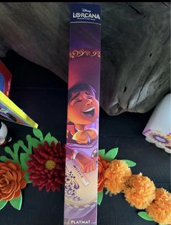 Disney LORCANA TCG Playmat HYPERIA CITY - MIGUEL