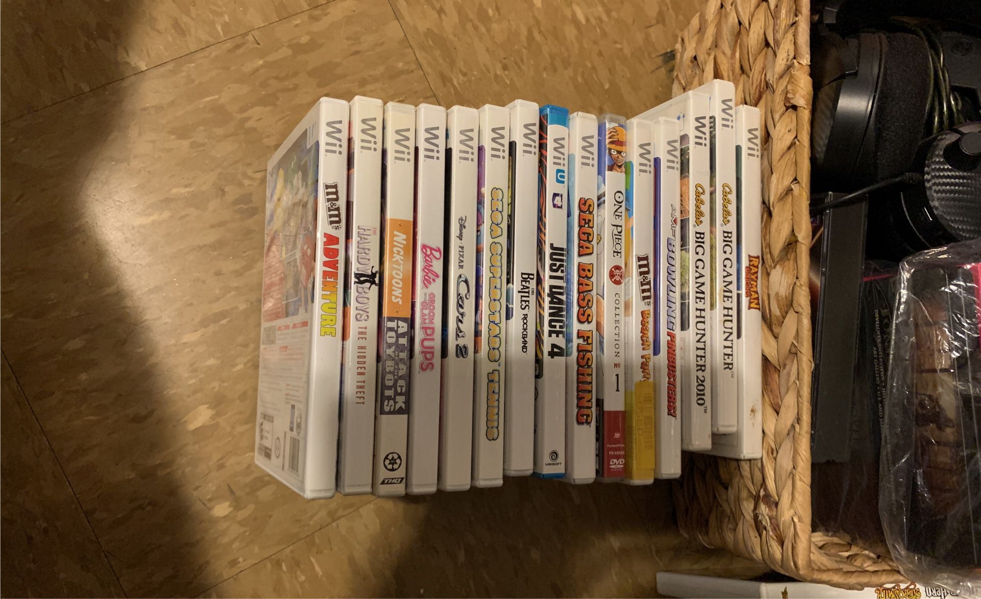 Nintendo Wii Games Collection Sold Together As Lot