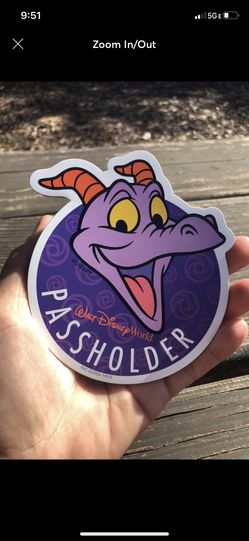 Disney passholder magnet