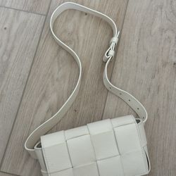 Nappa Maxi Intrecciato Cassette Belt Bag