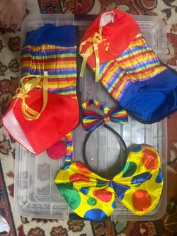 Clown Costume Accessory Set