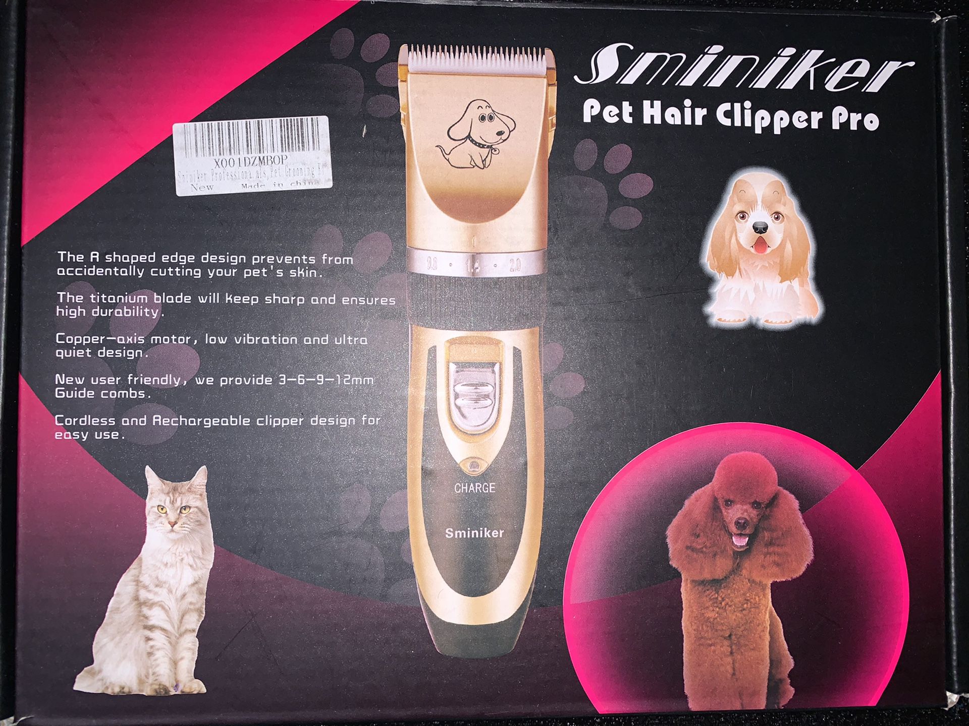 Spiniker Pet Hair Clipper PRO