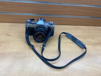 vintage Canon AE-1 35mm SLR camera