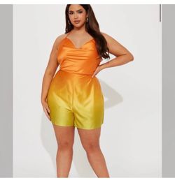 Large ombre romper