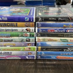 18 Disney Movies DVD’s 