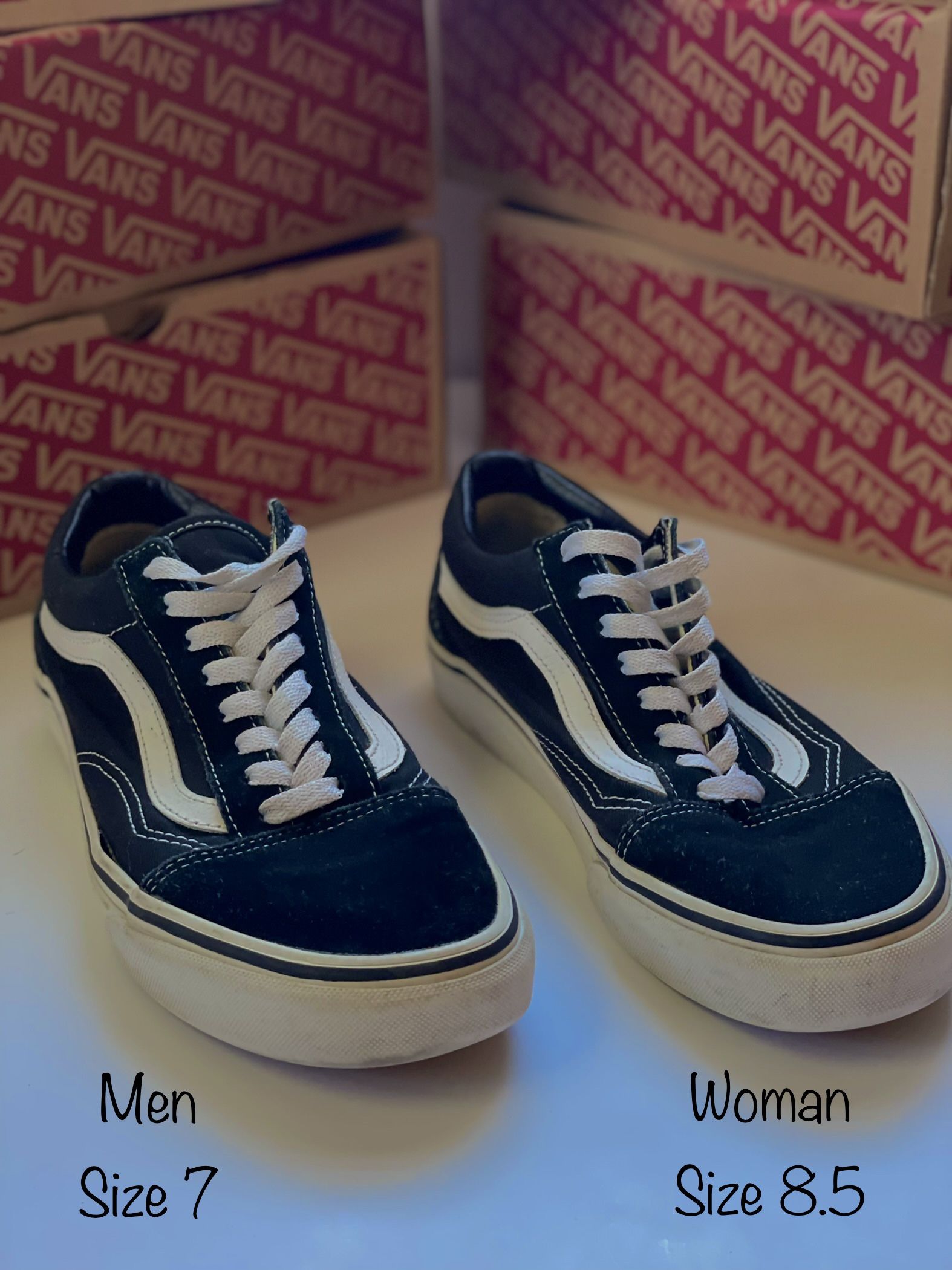 Black Vans