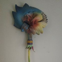 Beautiful Wall Art Flower Ceramic